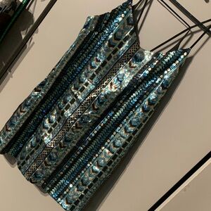 Forever 21 Multicolor Sequin Dress